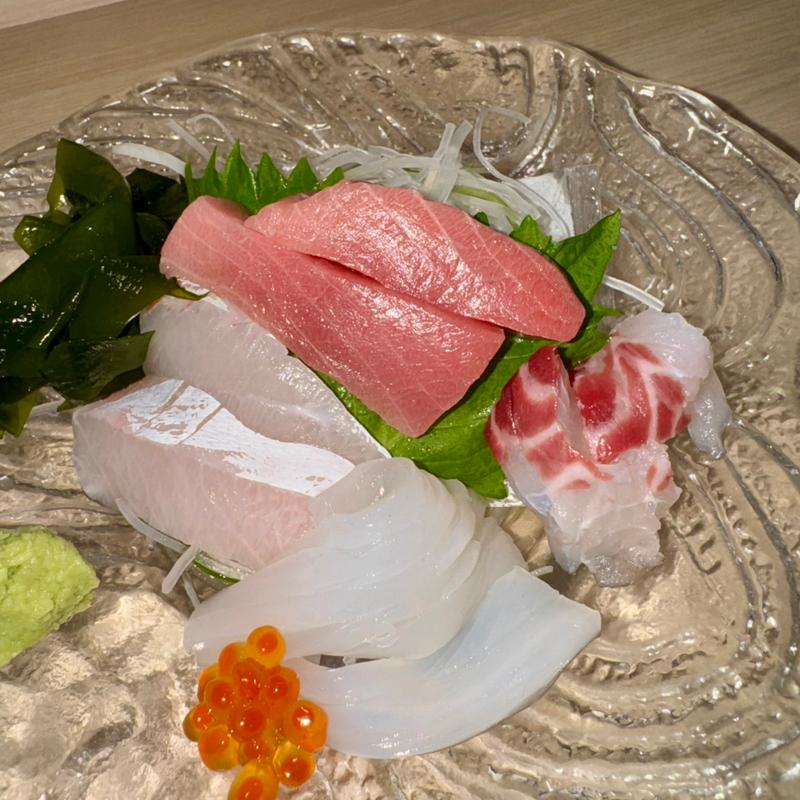 造り盛り合わせ(金車)