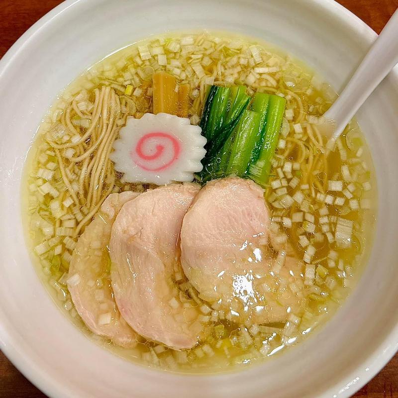 塩鶏中華そば(麺処若武者)