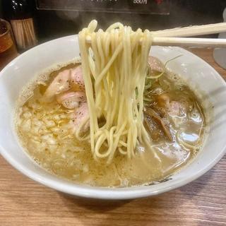 煮干し鶏白湯