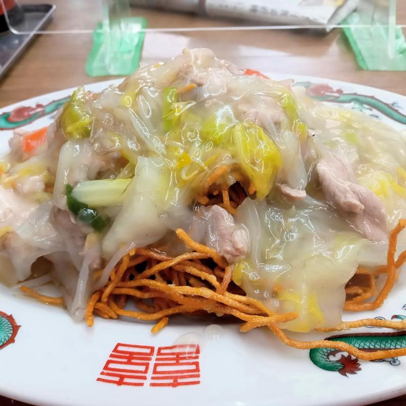 フライ焼麺(明洋軒)