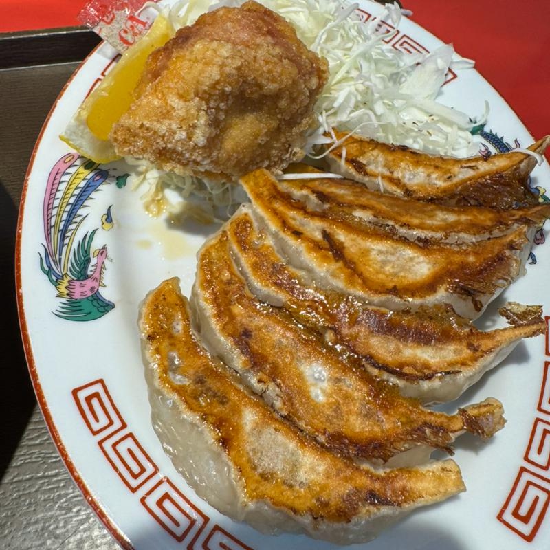 餃子唐揚セット(大阪王将　両国店)