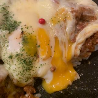 キーマカレーチーズトッピング