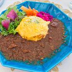 牛スジカレーオムライス