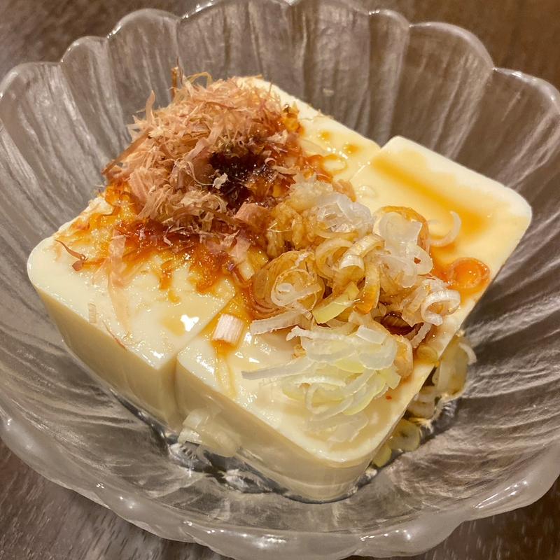 冷や奴(炭火やきとり 夏侯惇)