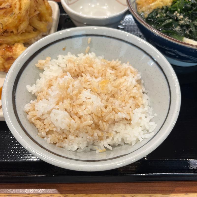 どんぶり用ご飯(丸亀製麺 守山瀬古東店)