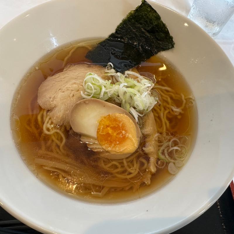 彩の国地鶏タマシャモ中華そば（醤油）(やまむろラーメン)