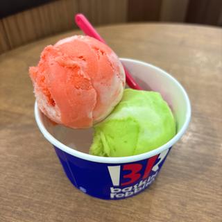 スモールダブルカップ(サーティワンアイスクリーム ベニバナウォーク桶川店)