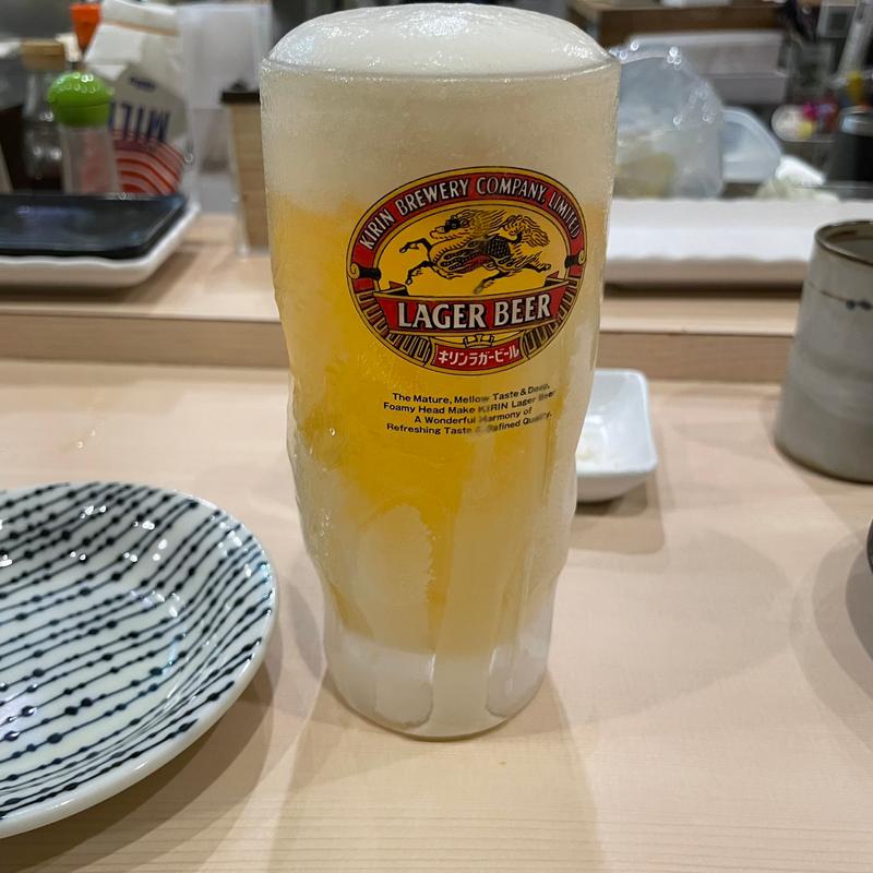 生ビール(串処かりや)