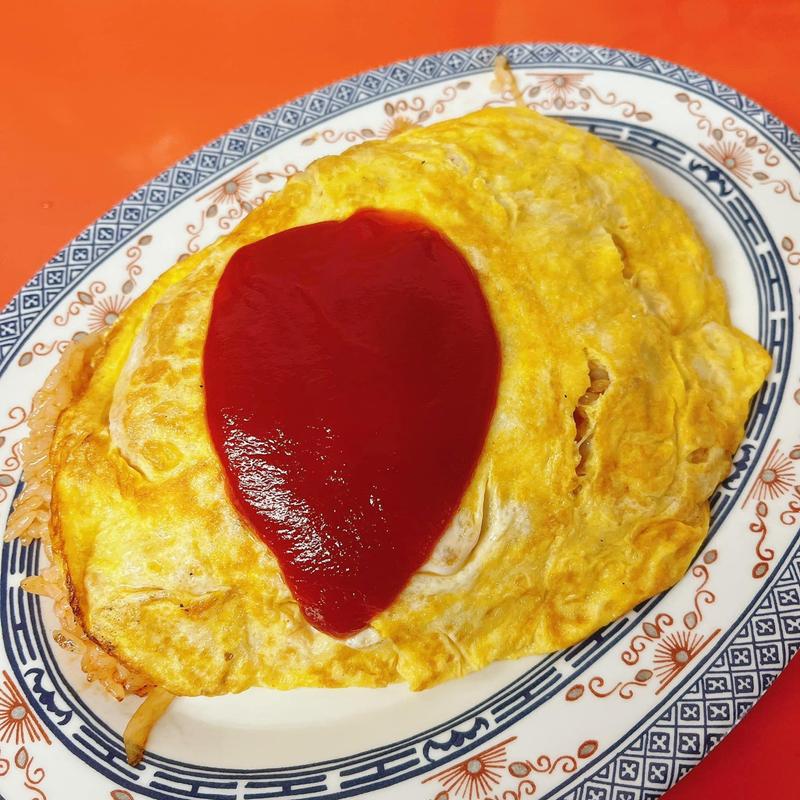 オムライス(富久栄楼)