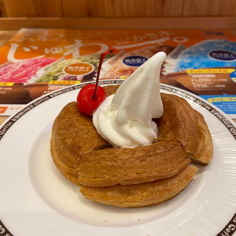 シロノワール ミニ(コメダ珈琲店 調布仙川店 )