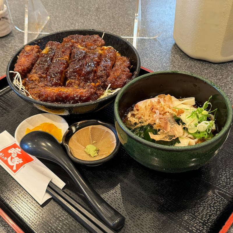 黒豚みそかつ丼(小ころきしめん)(幸の家(ゆきのや))