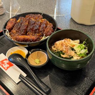 黒豚みそかつ丼(小ころきしめん)