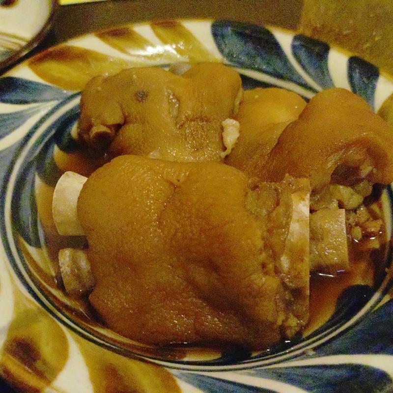 てびちの煮付け(ゆうなんぎい)