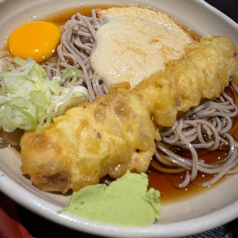 ちくわ冷やし蕎麦(凜や 池袋店)