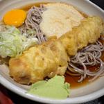 ちくわ冷やし蕎麦