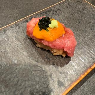 お昼のおまかせにぎりコース(鮨　いつみ)