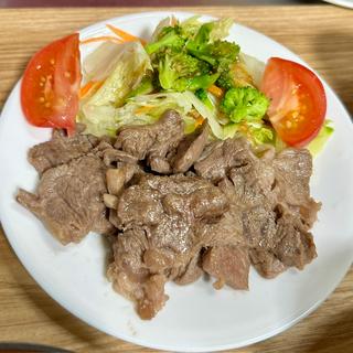 黒毛和牛肩ロースステーキ定食