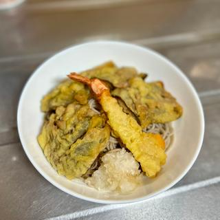 冷やし天ぷらそば
