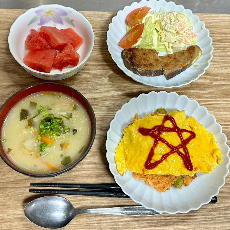 オムライス(ベルクス 東墨田店)