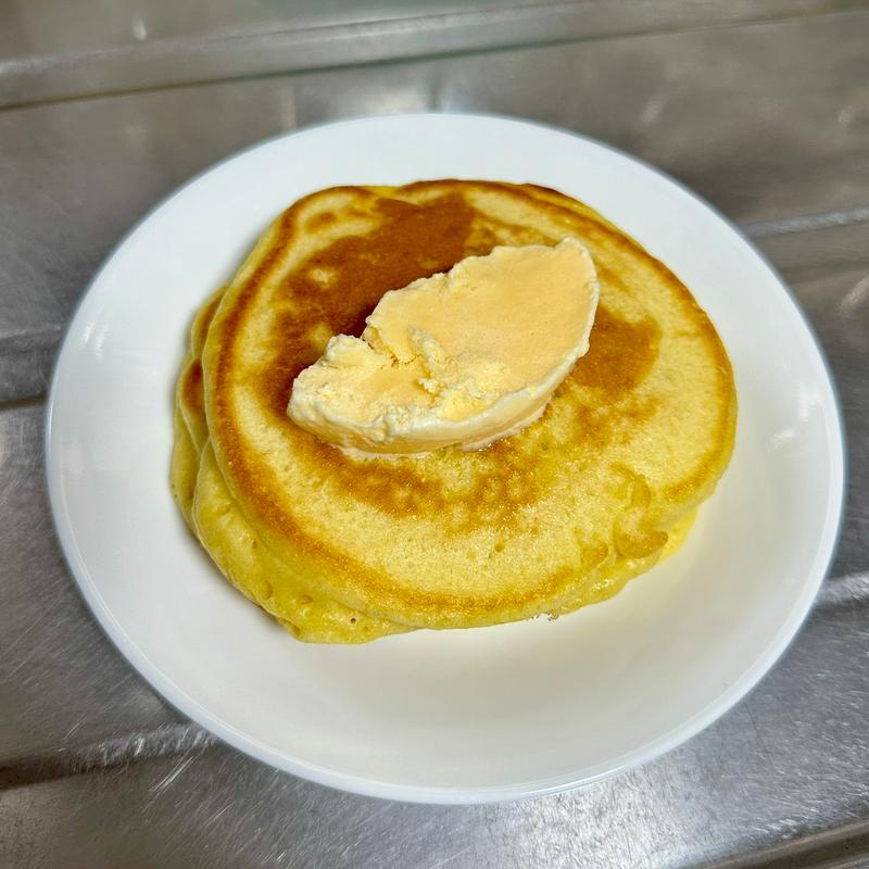 ホットケーキ バニラアイスのせ(ベルクス 東墨田店)