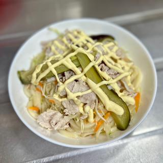サラダうどん