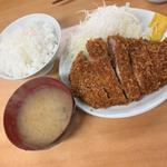 ロースカツ定食 大