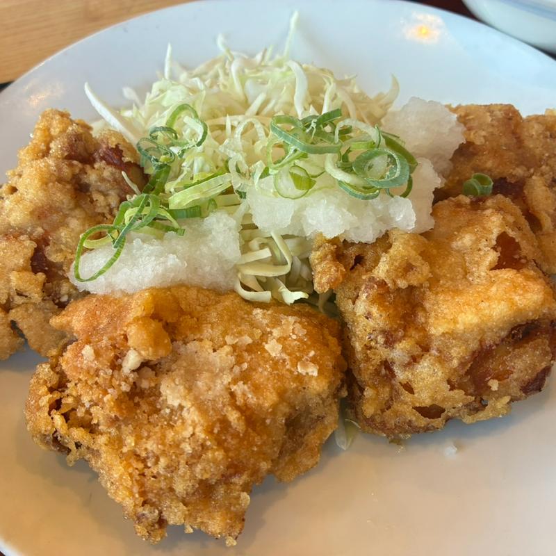 唐揚げ定食(栗東小柿食堂 （まいどおおきに食堂）)