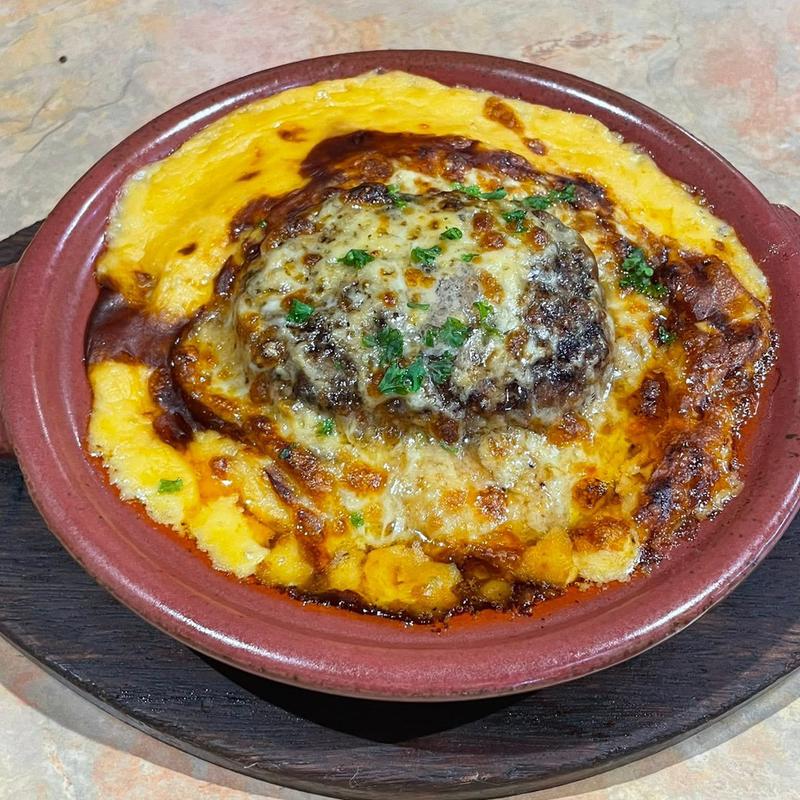 人気のハンバーグドリア(フライングガーデン 川越南古谷店)