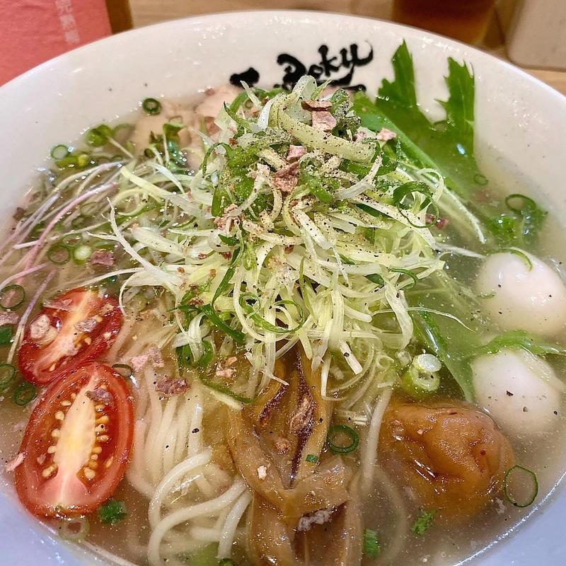 紀州梅酒冷やし(麺屋丈六 キーノ和歌山)