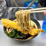 穴子天そば