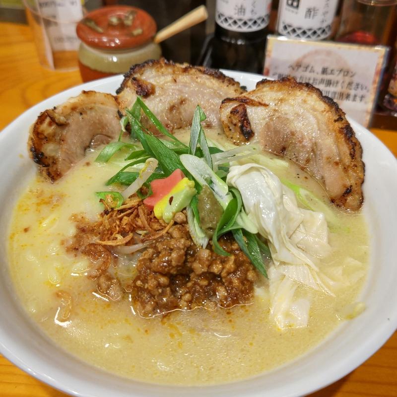 京都雅味噌漬け炙りチャーシュー麺(田所商店 関内店(5/15オープン))