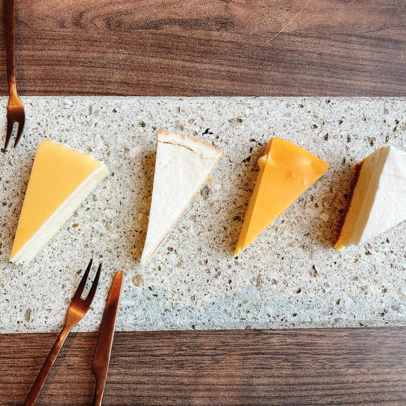 4種のチーズケーキプレート(チーズガーデン THE NIKKO)