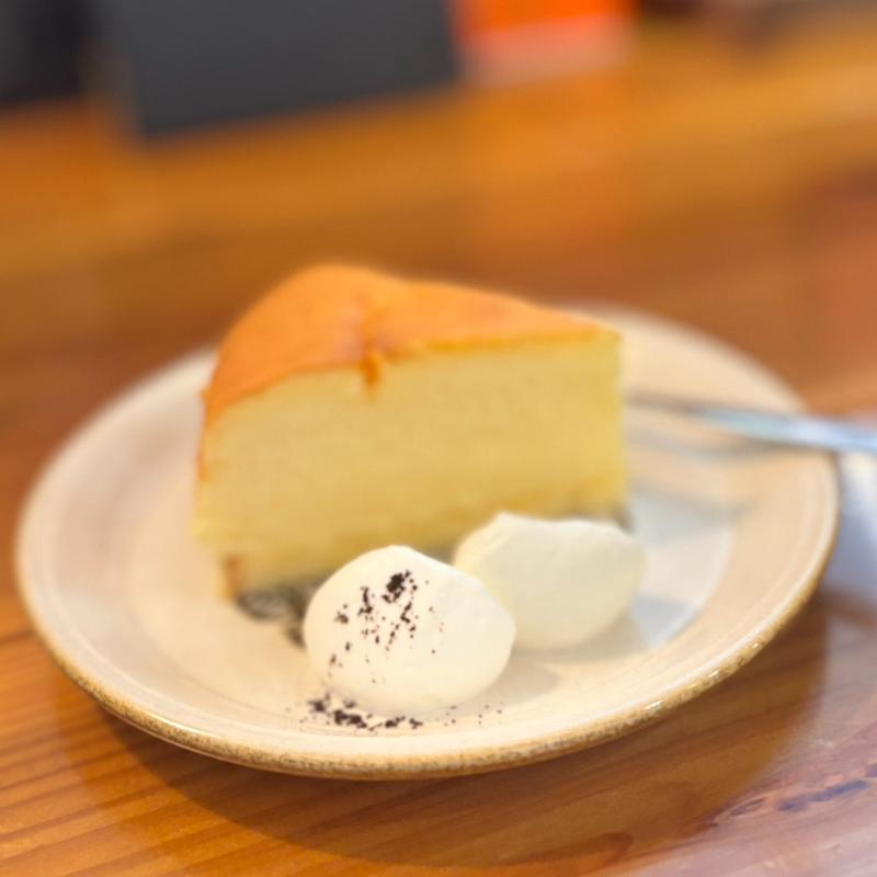 チーズスフレケーキ(Blackie Coffee&Bar in MUSIC)