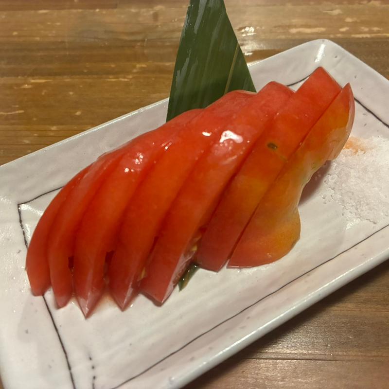 冷やしトマト(草津 極楽酒場)