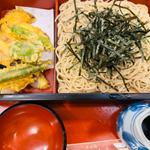 野菜天ざる蕎麦
