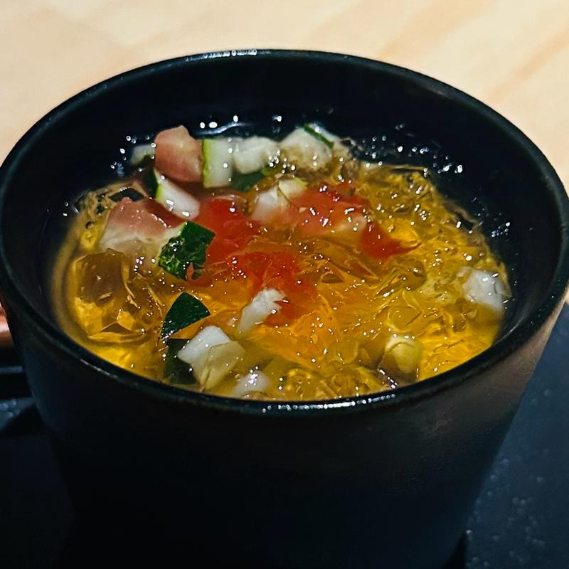 冷製ジュレ茶碗蒸し(Another8)