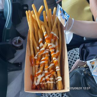 万波中正選手のレーザービームロングポテト