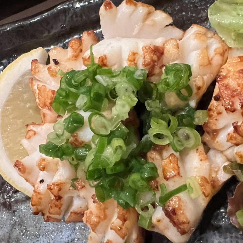 赤イカバター焼き(みくに)