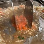 もち明太チーズもんじゃ