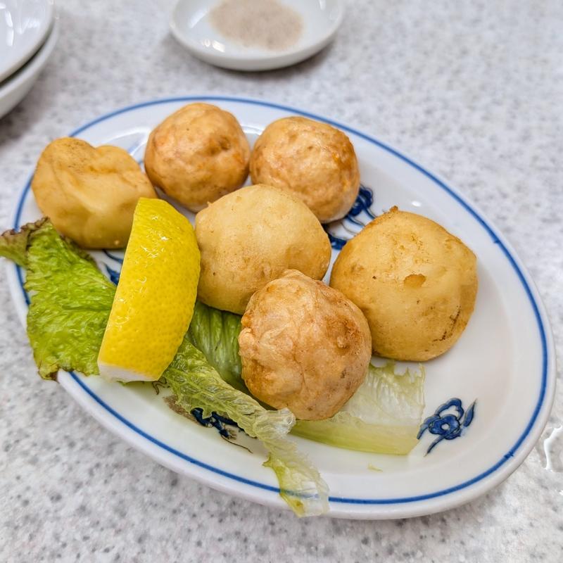 海老いか団子(珍々亭)