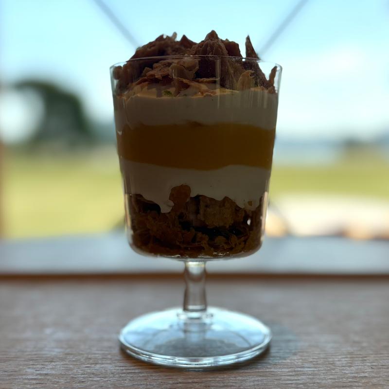 シーズナルパフェ レモンパイ(ブルーボトルコーヒー 豊洲パークカフェ)