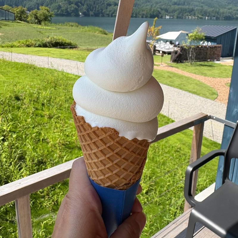 ソフトクリーム(ao LAKESIDE CAFE【アオ レイクサイド カフェ】)