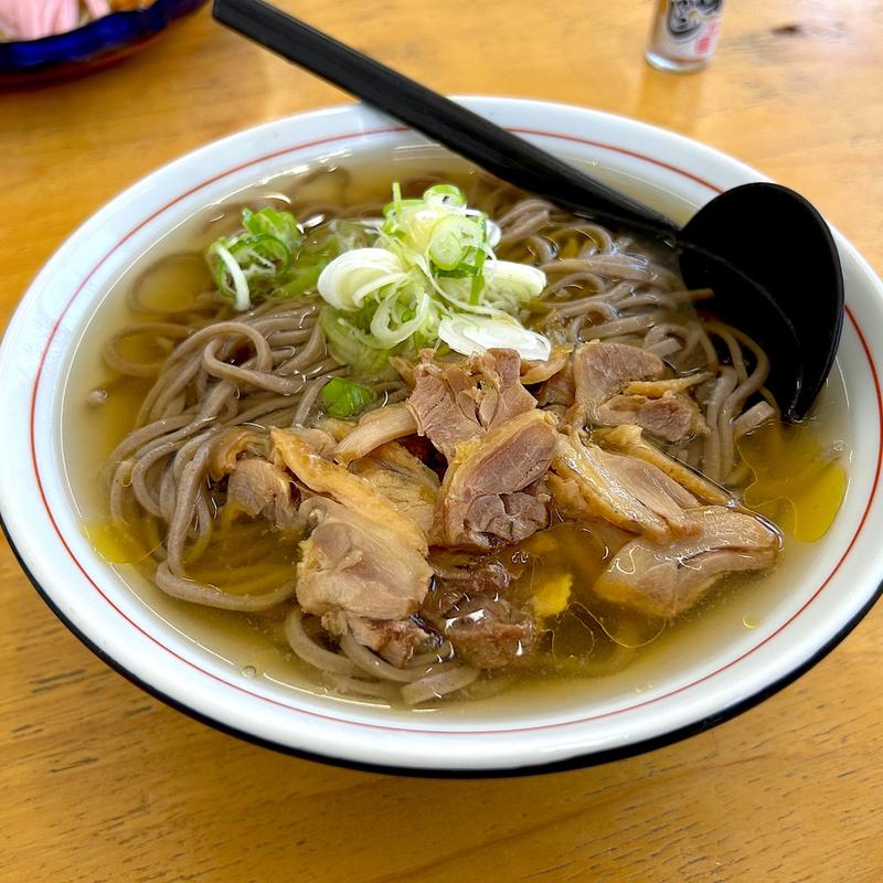 冷たい肉そば(宮城熊さん 麺ショップ 食事処)