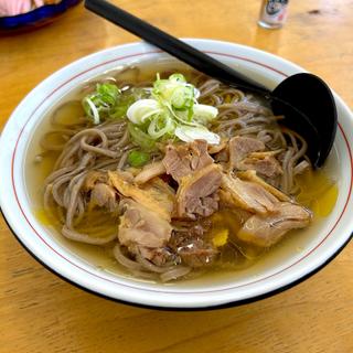 冷たい肉そば