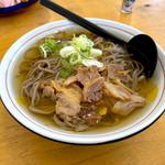 冷たい肉そば