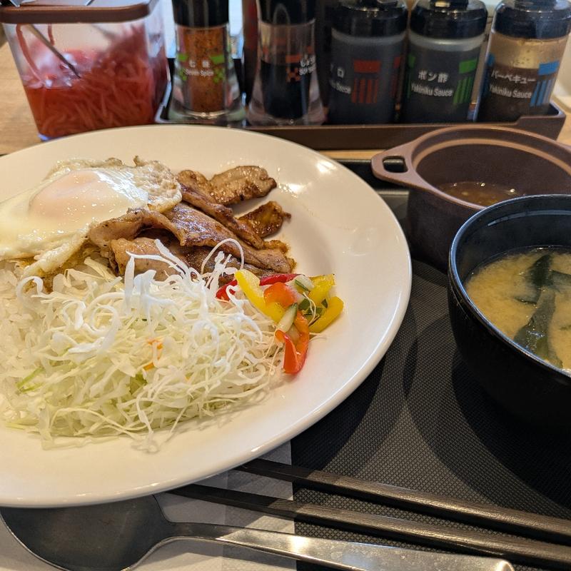 コムタムポークライス(松のや 酒田店)