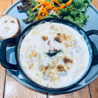 夏の牛乳グラタン