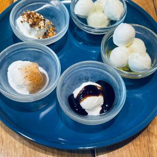 フレッシュチーズとクリームバー