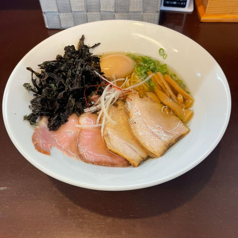 塩らーめん(全トッピング)(麺や碁飯)