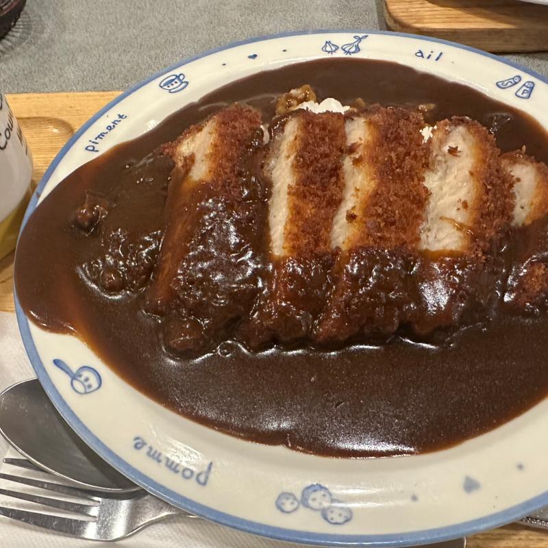 カツカレー(喫茶サザナミ )
